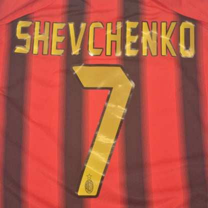 Jersey 2004/2005 AC Milan Local Manga corta Versión Fan Retro