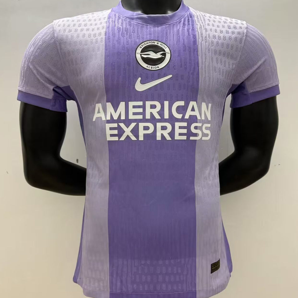 Jersey 2025/26 Brighton Visitante Manga corta Versión Jugador