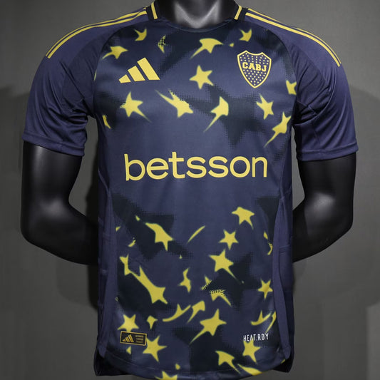 Jersey 2025 Boca Tercero Manga corta Versión Jugador