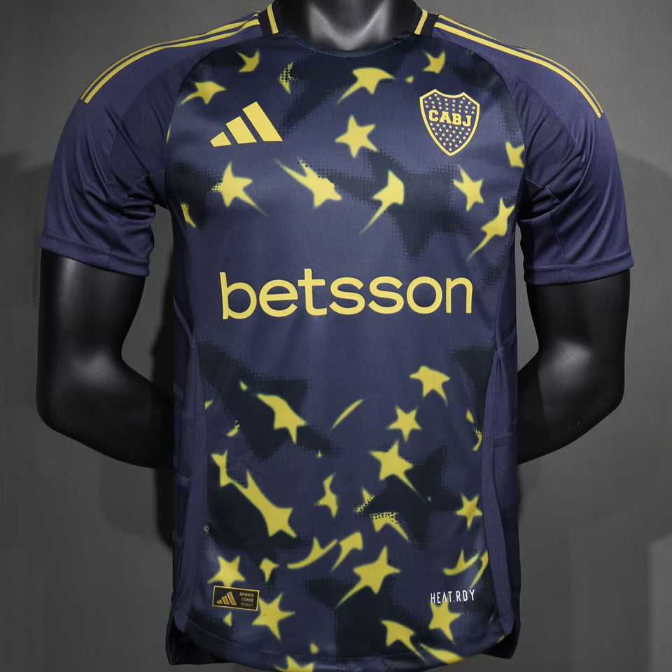 Jersey 2025 Boca Tercero Manga corta Versión Jugador