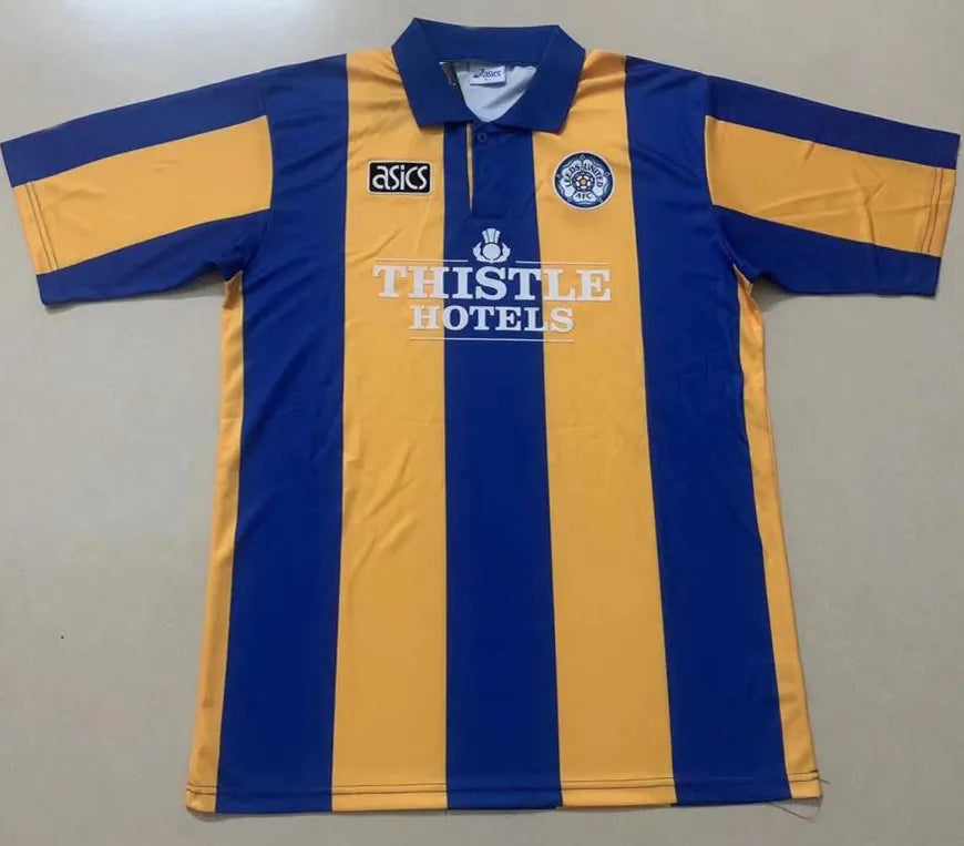 Jersey 1993/95 Leeds United Visitante Manga corta Versión Fan Retro