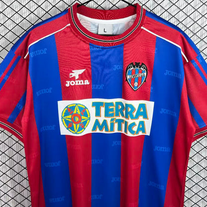 Jersey 1999/2000 Levante Local Manga corta Versión Fan Retro