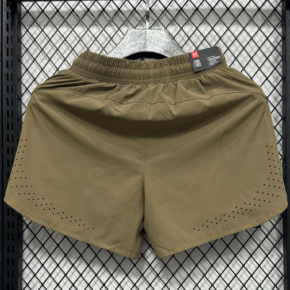 2025/26 ua casual double layer especial versión fan shorts/ pantalones