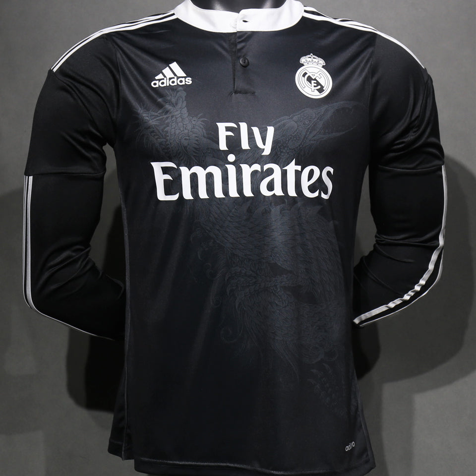 jersey 2014/15 real madrid especial manga larga versión jugador retro