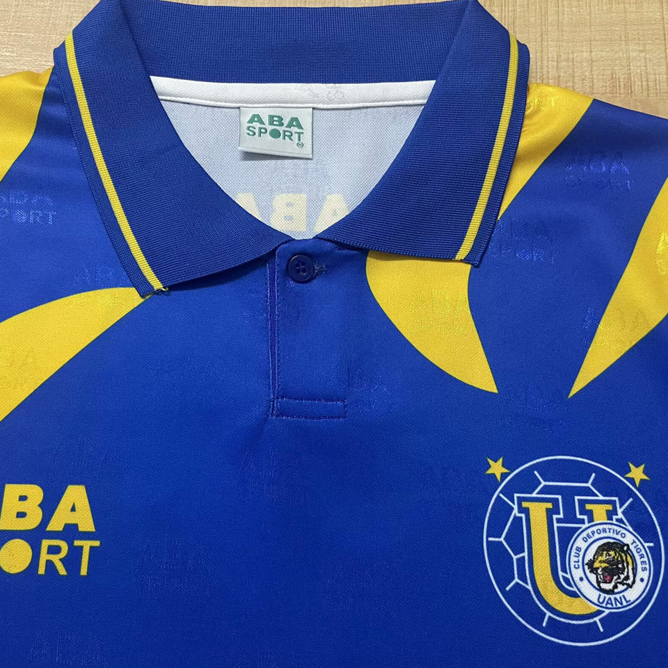 Jersey 1995/96 Tigres Visitante Manga corta Versión Fan Retro
