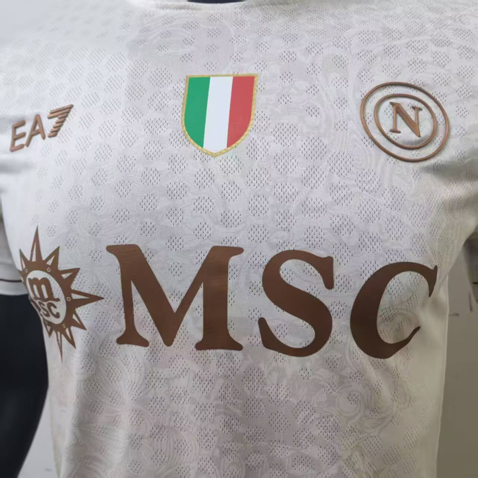 jersey 2025/26 napoli visitante manga corta versión jugador