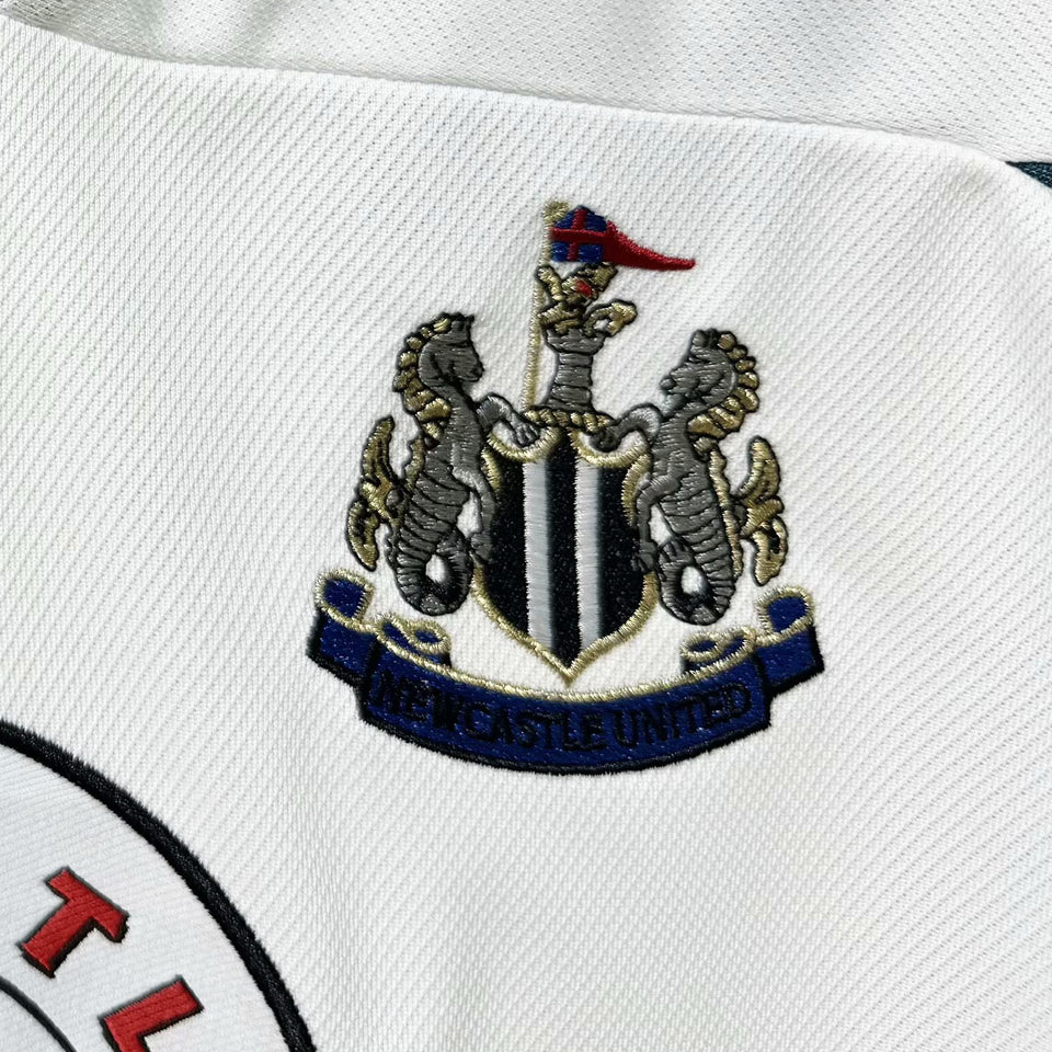 Jersey 1999/2000 Newcastle Visitante Manga corta Versión Fan Retro