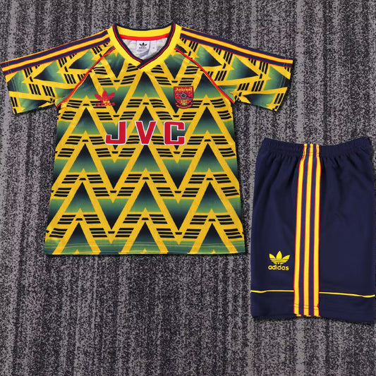 Jersey 1991/93 Arsenal Visitante Manga corta Niño Retro