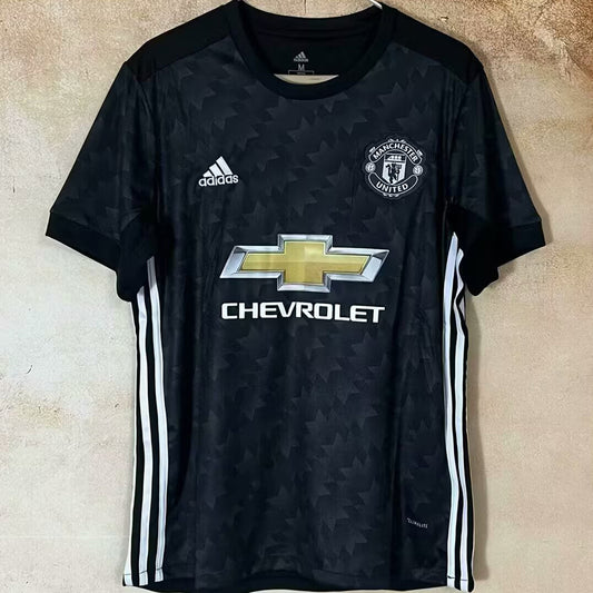 Jersey 2017/18 Manchester United Visitante Manga corta Versión Fan Retro