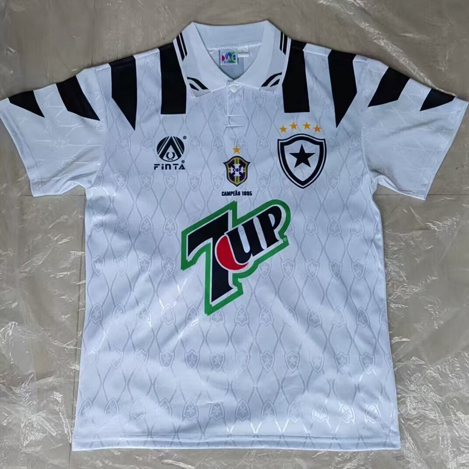 jersey 1996 botafogo visitante manga corta versión fan retro