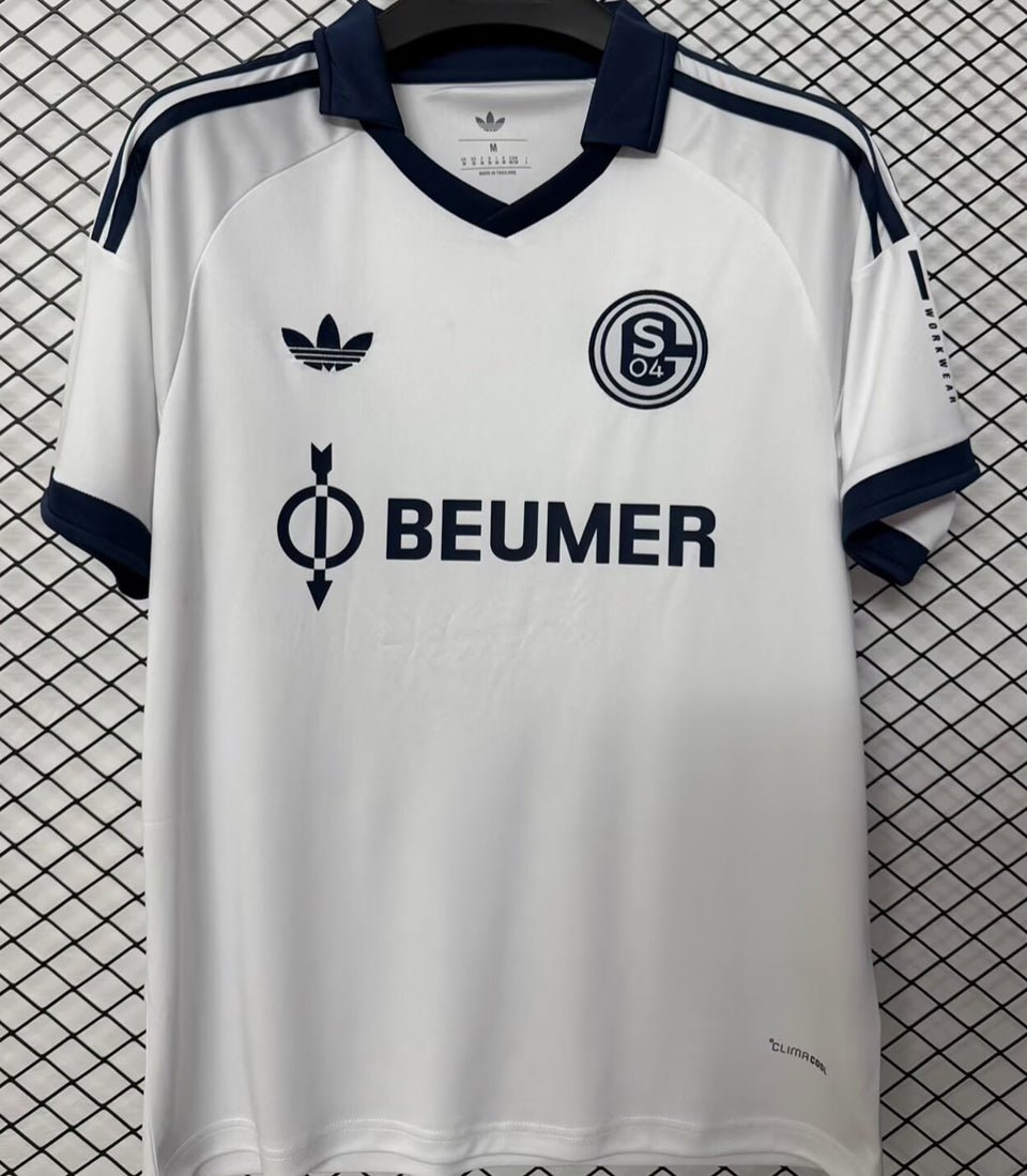 jersey 2026/27 schalke 04 visitante manga corta versión fan