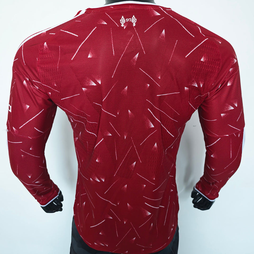 jersey 2026/27 liverpool local manga larga versión jugador