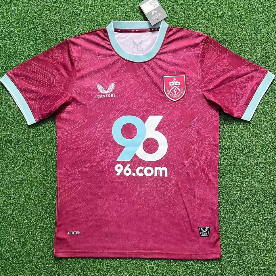 Jersey 2025/26 Burnley Local Manga corta Versión Fan