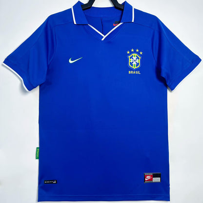 1997 Brasil Visitante Versión Fan Selecciones Retro
