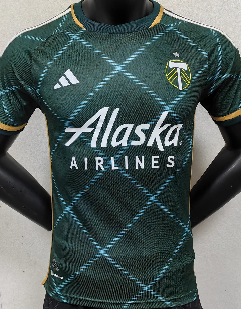 Jersey 2023/24 Portland Timbers Local Manga corta Versión Jugador