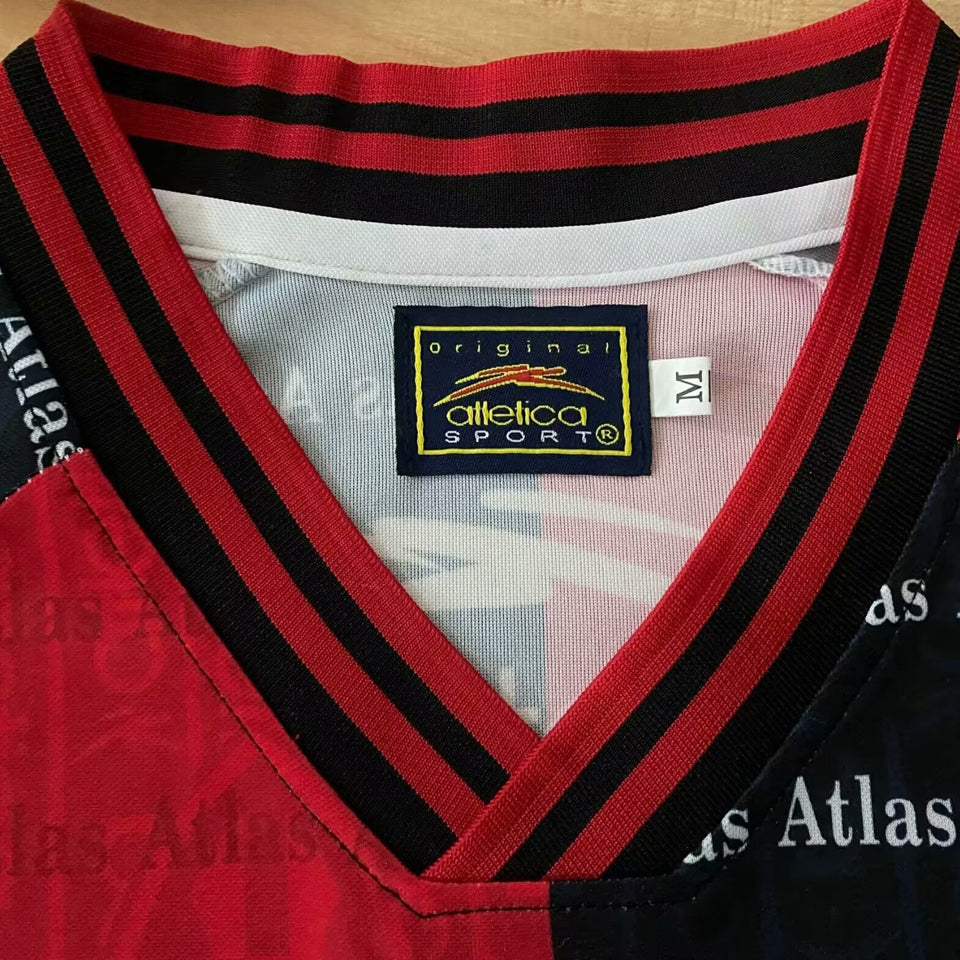 jersey 1997/98 atlas local manga corta versión fan retro