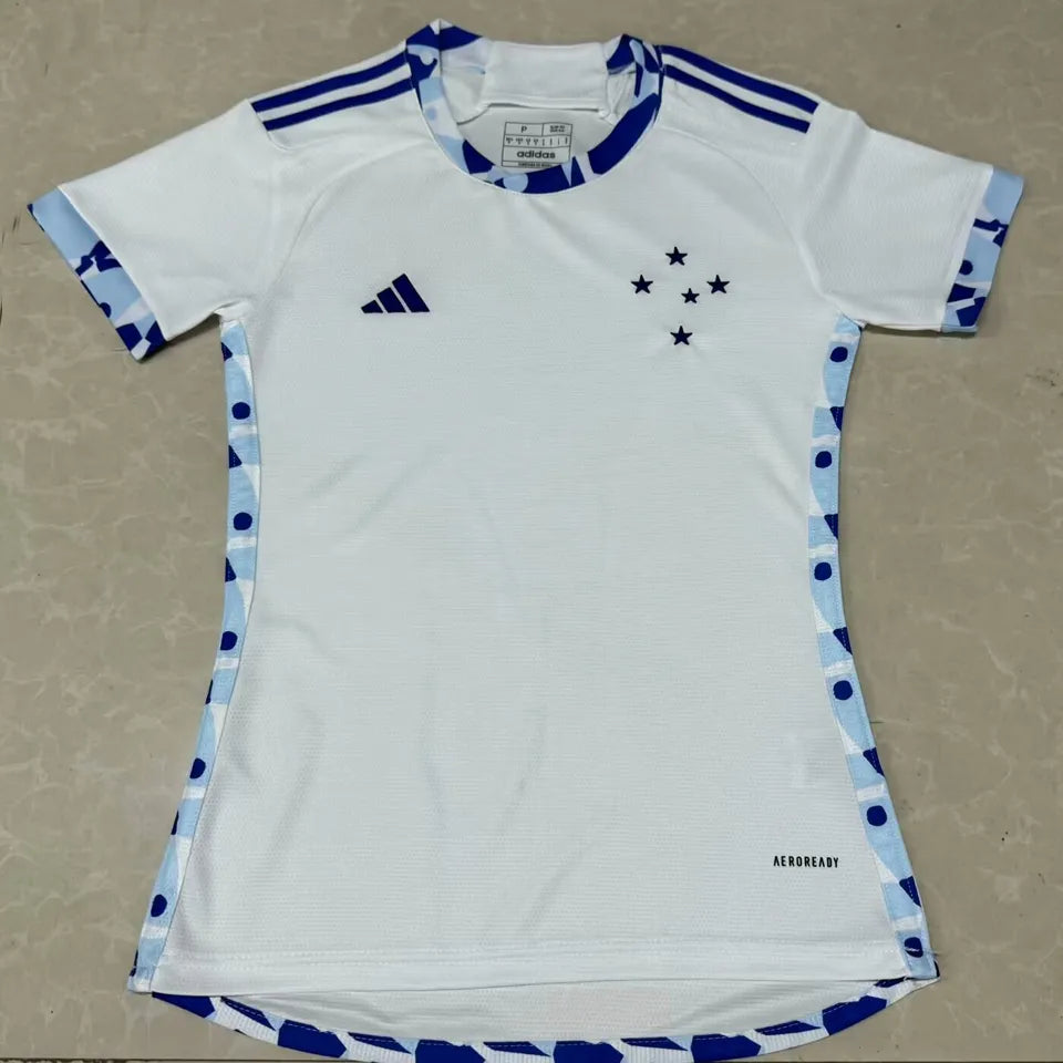 Jersey 2024/25 Cruzeiro Visitante Manga corta Mujer