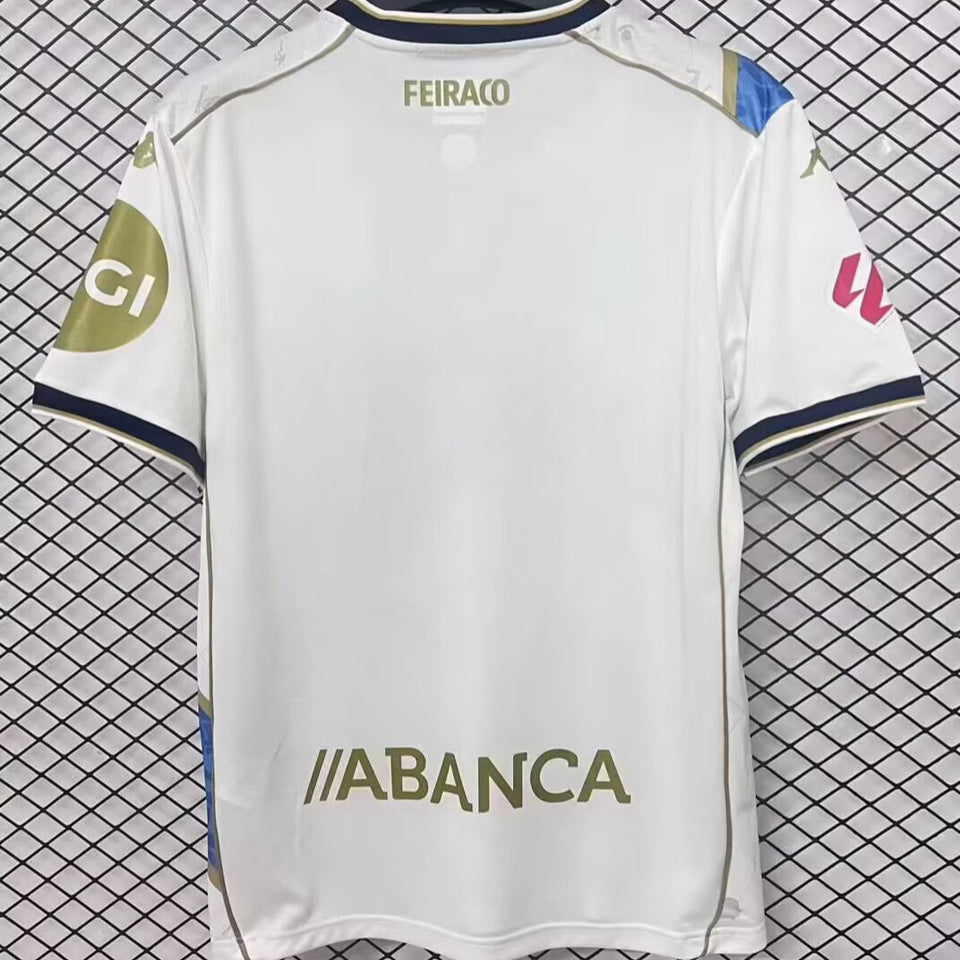 Jersey 2025/26 Deportivo La Coruna Tercero Manga corta Versión Fan