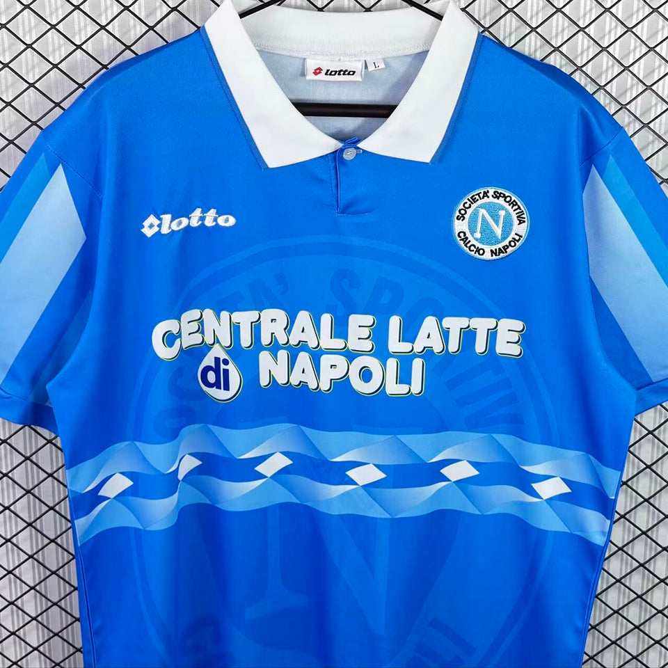 jersey 1996/1997 napoli local manga corta versión fan retro