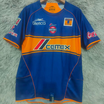 Jersey 2005 Tigres UANL Visitante Manga corta Versión Fan Retro