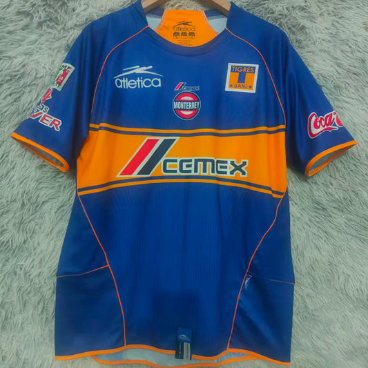 Jersey 2005 Tigres UANL Visitante Manga corta Versión Fan Retro