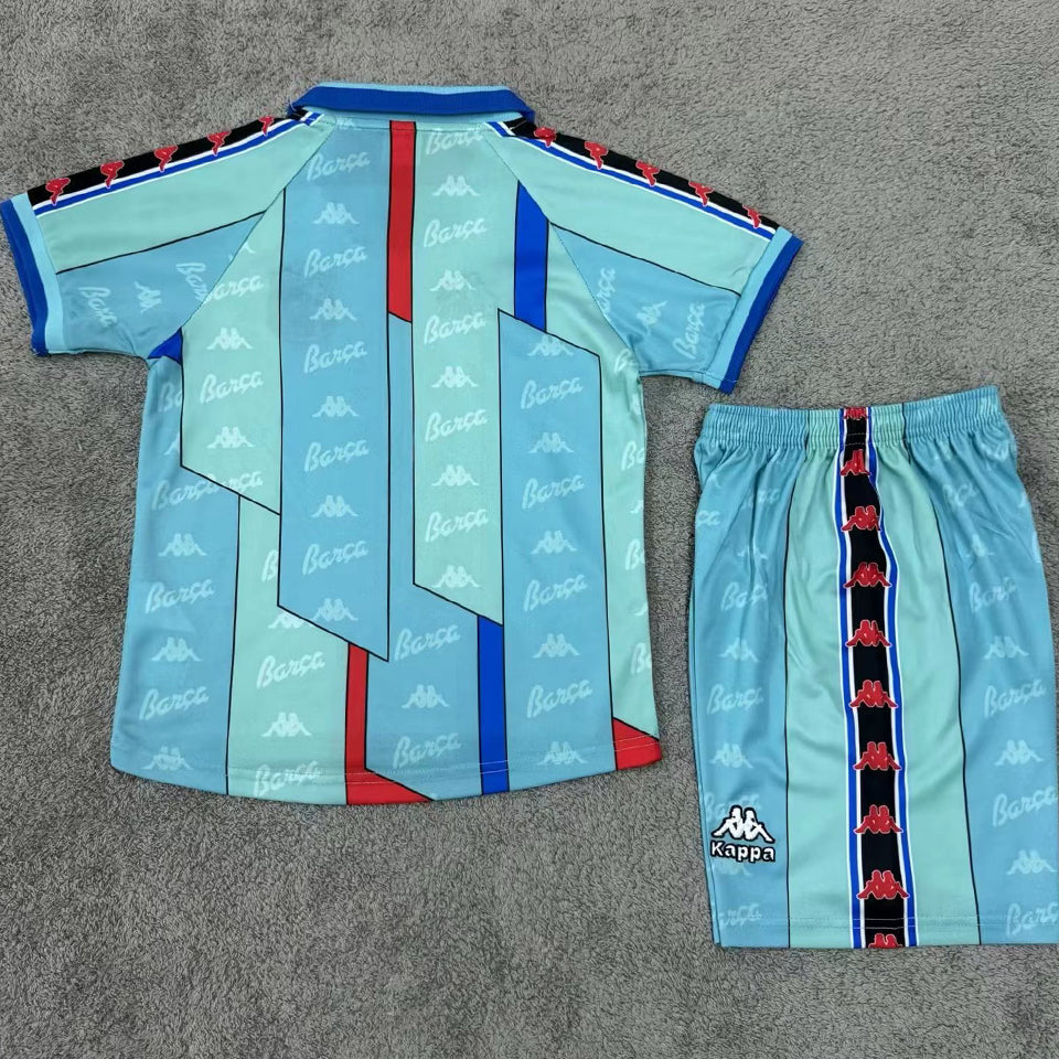 Jersey 1996/97 Barcelona Visitante Manga corta Niño Retro