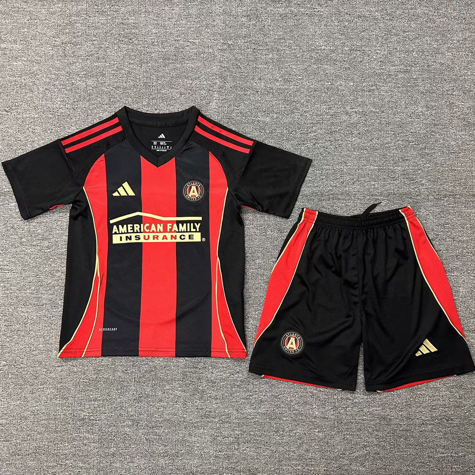 jersey 2025/26 atlanta united local manga corta niño