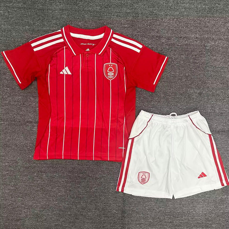 Jersey 2025/26 Nottingham Forest Local Manga corta Niño