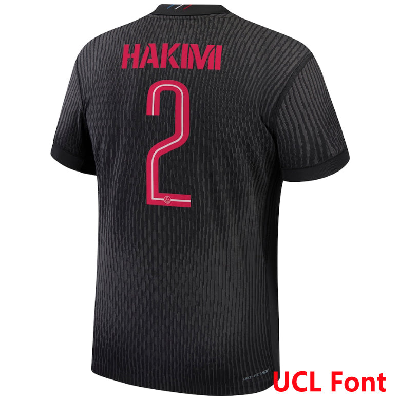 jersey 2025/26 psg especial manga corta versión fan