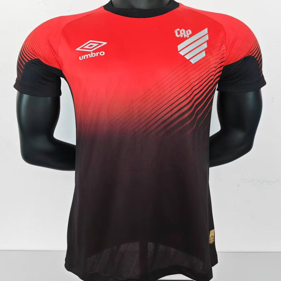 jersey 2025/26 athletico paranaense local manga corta versión jugador