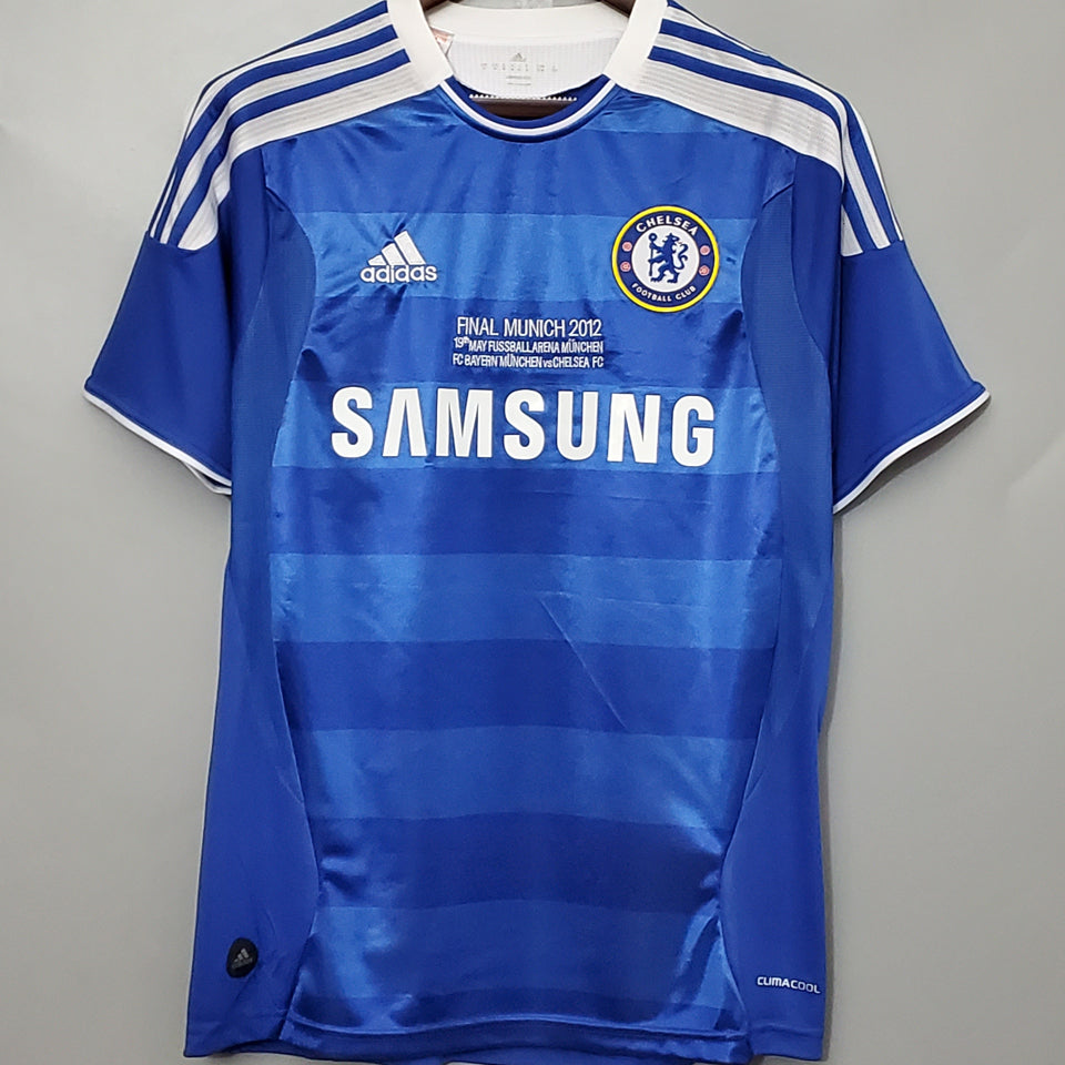 jersey 2011/12 chelsea local manga corta versión fan retro