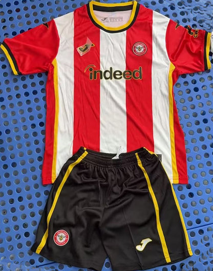 Jersey 2026/27 Brentford Local Manga corta Niño
