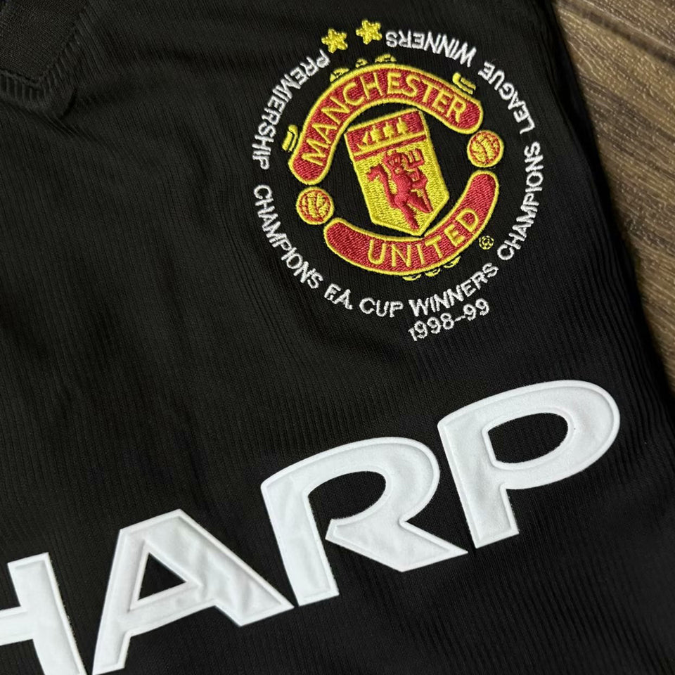 Jersey 1998/99 Manchester United Visitante Manga corta Versión Fan Retro