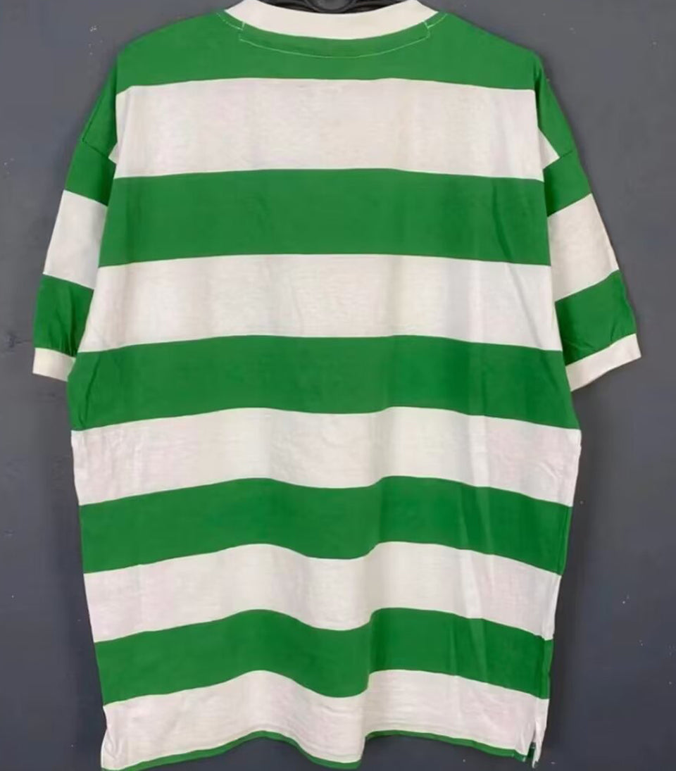jersey 1966/67 celtic local manga corta versión fan retro