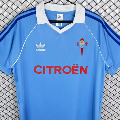 Jersey 1984/1985 Celta Local Manga corta Versión Fan Retro