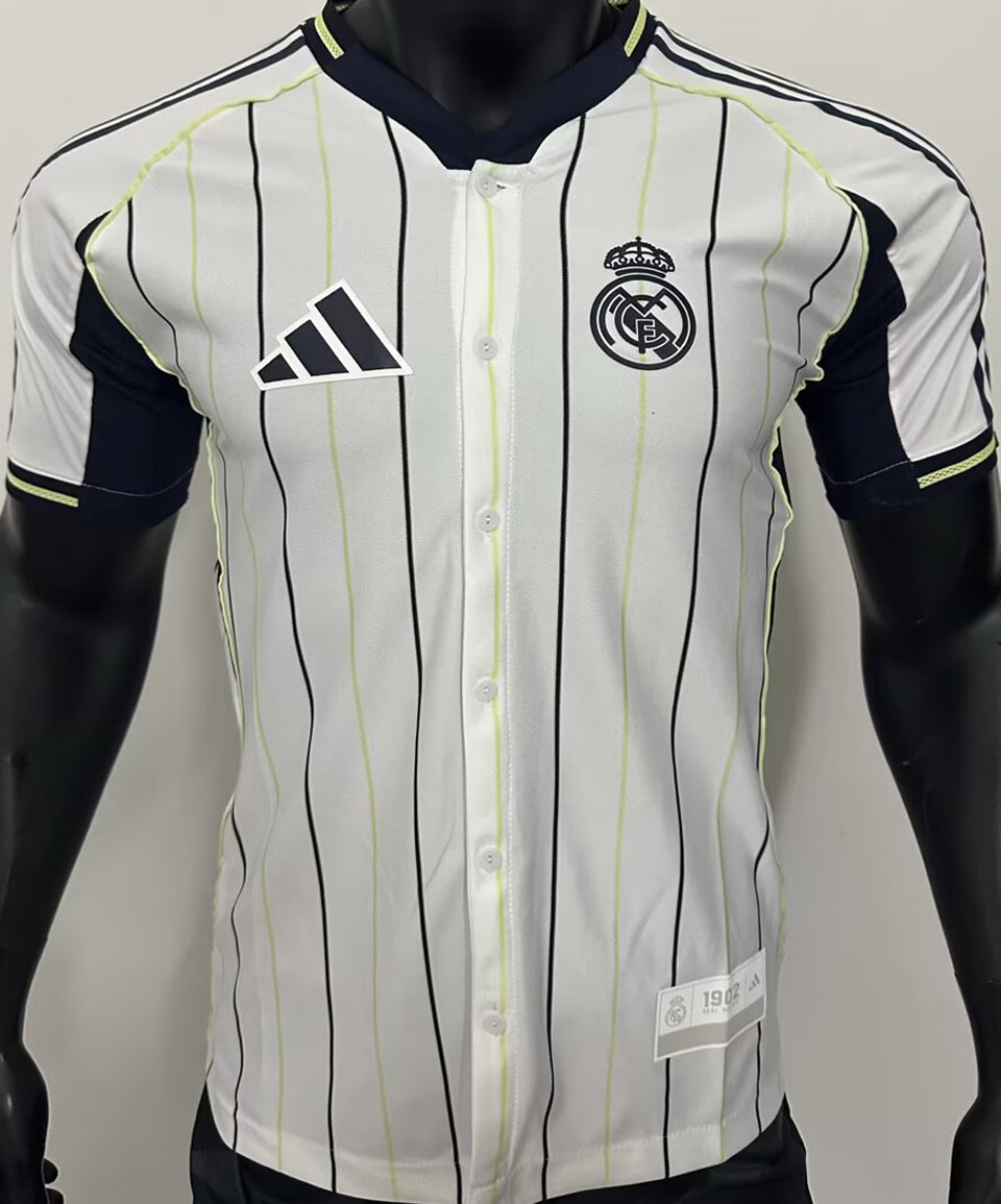 jersey 2025/26 real madrid especial manga corta versión jugador