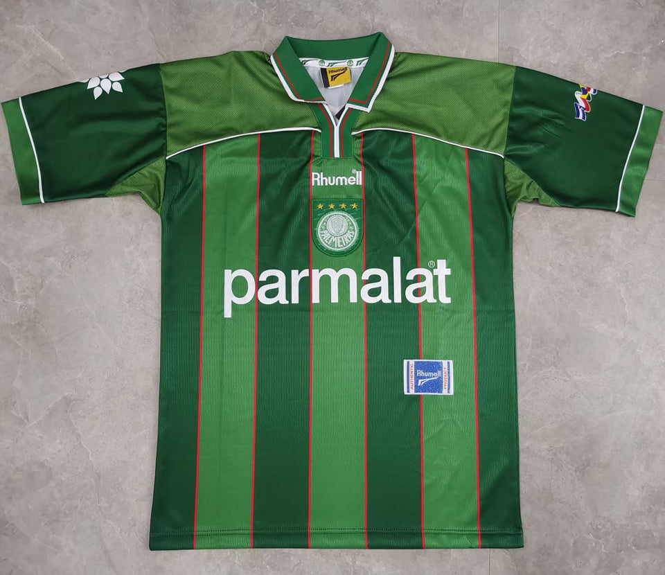 jersey 1999 palmeiras liberator cup champion especial manga corta versión fan retro
