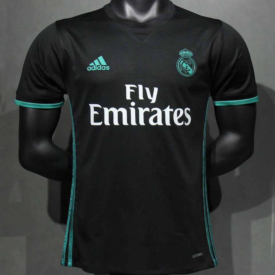 Jersey 2017/18 Real Madrid Visitante Manga corta Versión Jugador Retro