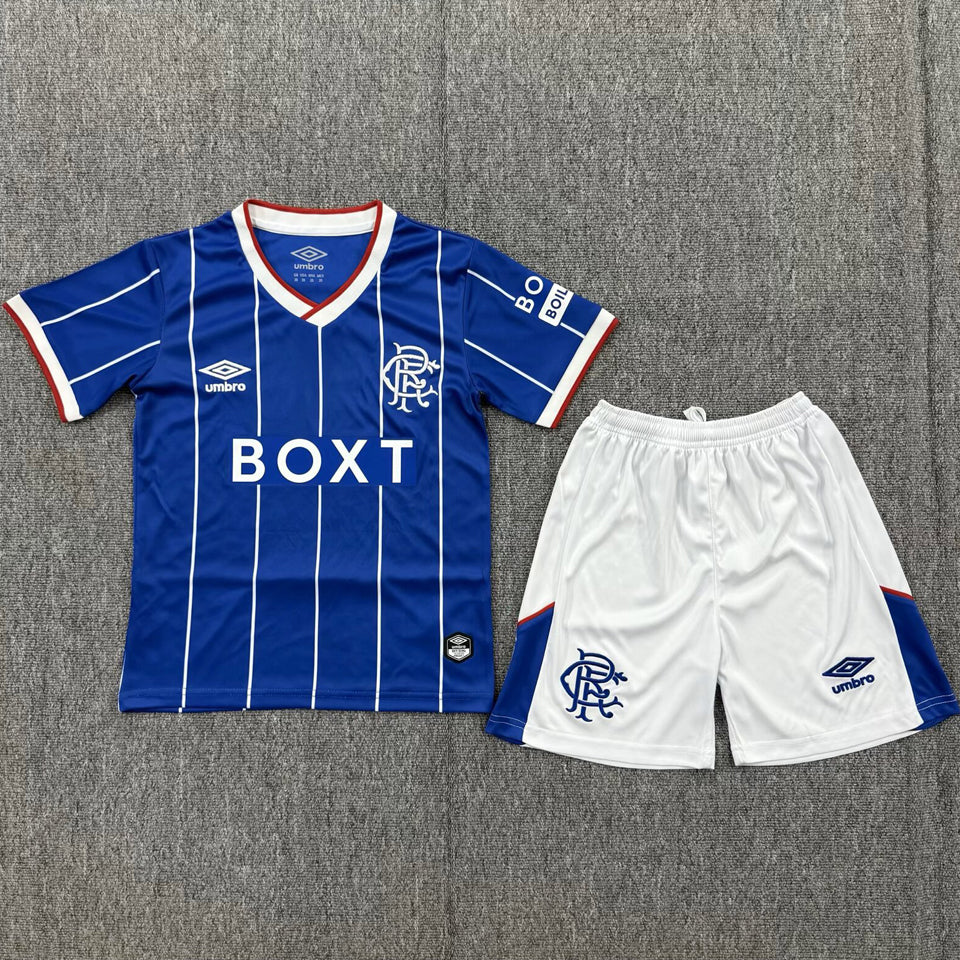 jersey 2026/27 glasgow rangers local manga corta niño