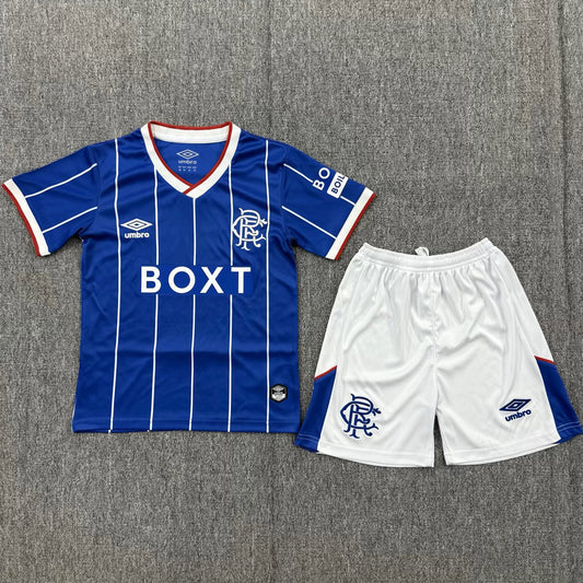 Jersey 2026/27 Glasgow Rangers Local Manga corta Niño