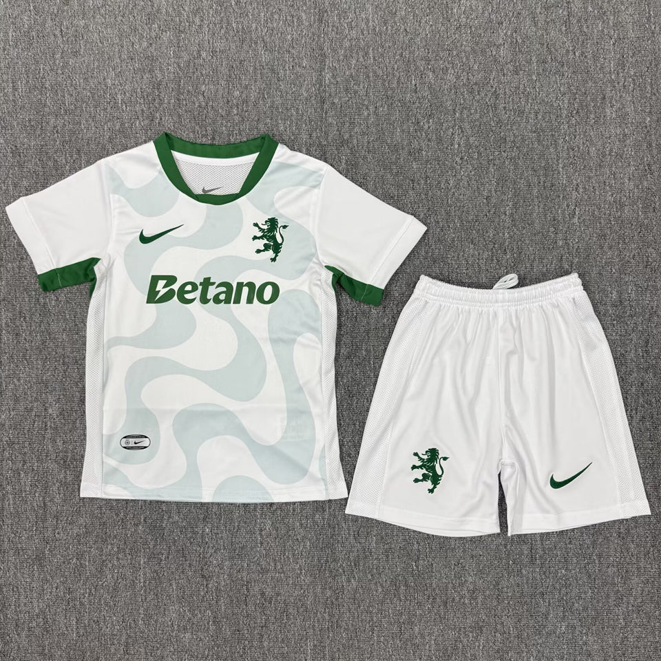 jersey 2025/26 sporting lisbon tercero manga corta niño