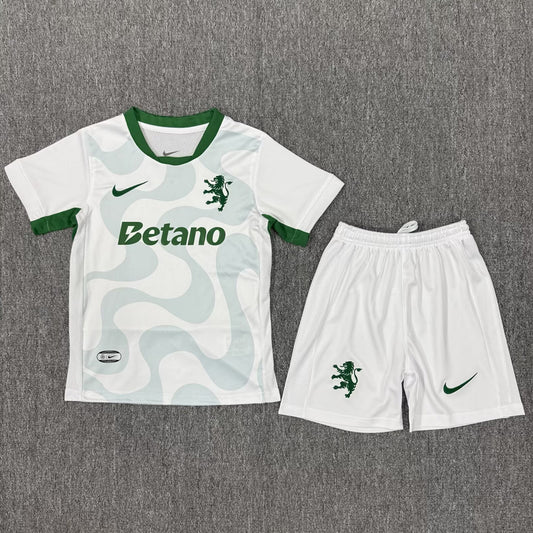 Jersey 2025/26 Sporting Lisbon Tercero Manga corta Niño