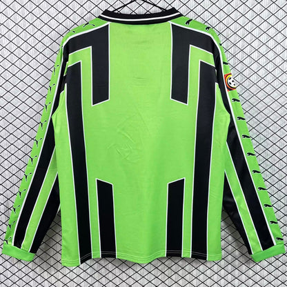 Jersey 1999/2000 Wolfsburg Visitante Manga larga Versión Fan Retro