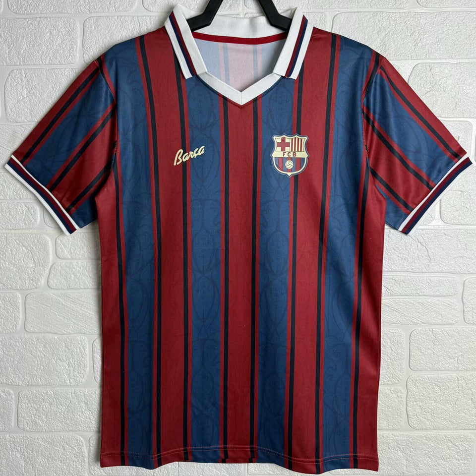 jersey 2025 barcelona especial manga corta versión fan retro