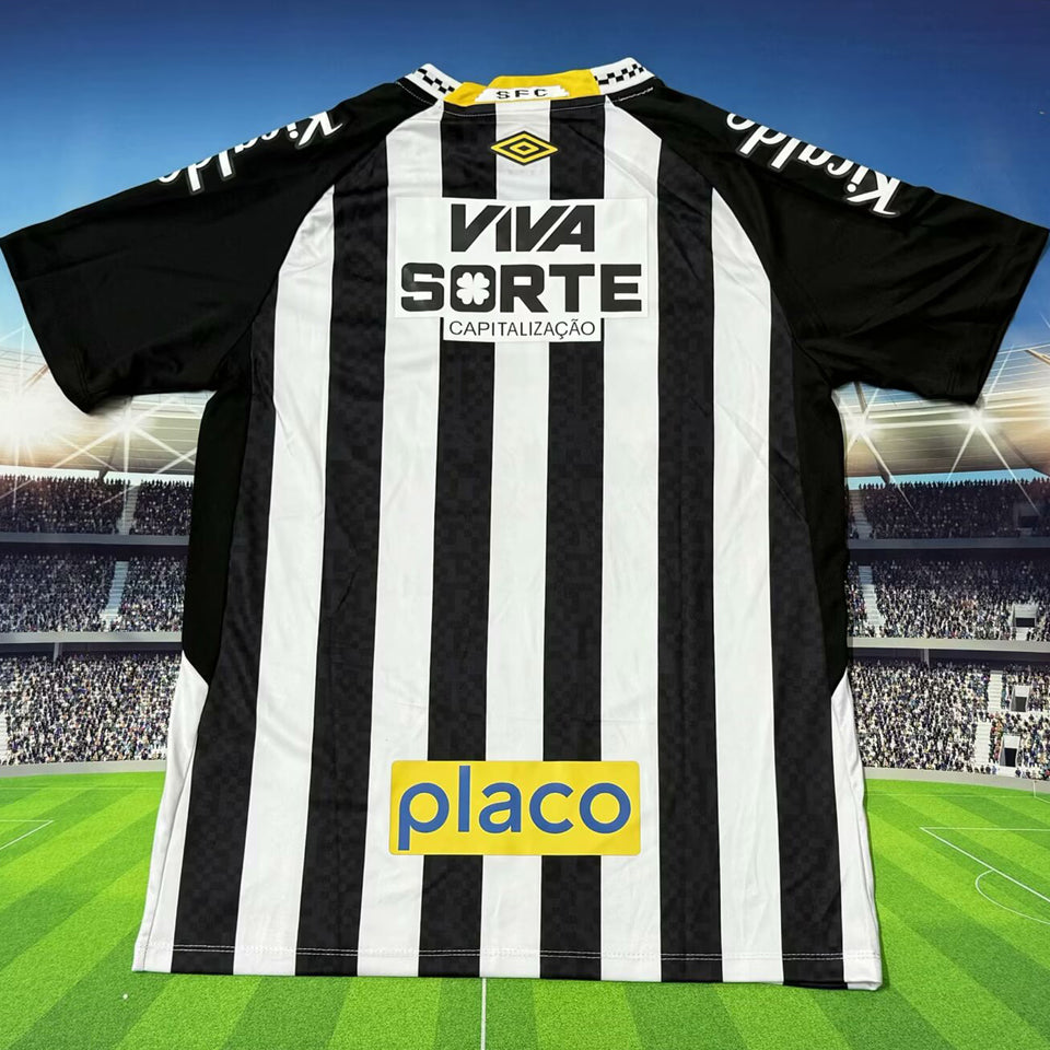 jersey 2025/26 santos visitante manga corta versión fan