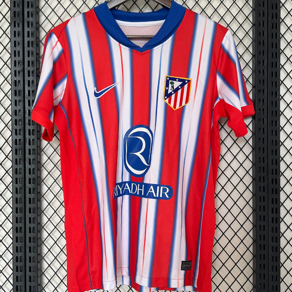 jersey 2024/25 atletico de madrid local manga corta versión fan