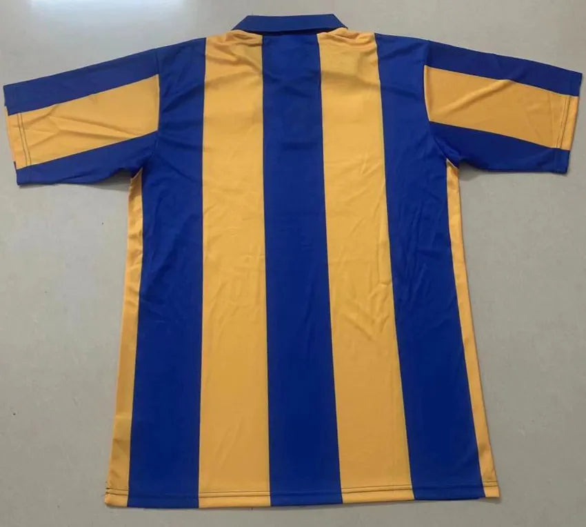 Jersey 1993/95 Leeds United Visitante Manga corta Versión Fan Retro