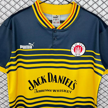 Jersey 1997/1998 ST PAULI Visitante Manga corta Versión Fan Retro