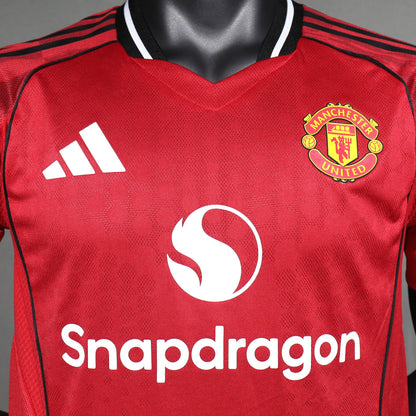 Jersey 2025/26 Manchester United Local Manga corta Versión Jugador