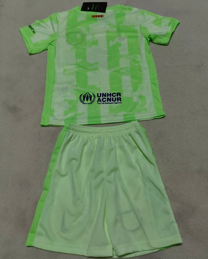 Jersey 2024/25 Barcelona Tercero Manga corta Niño